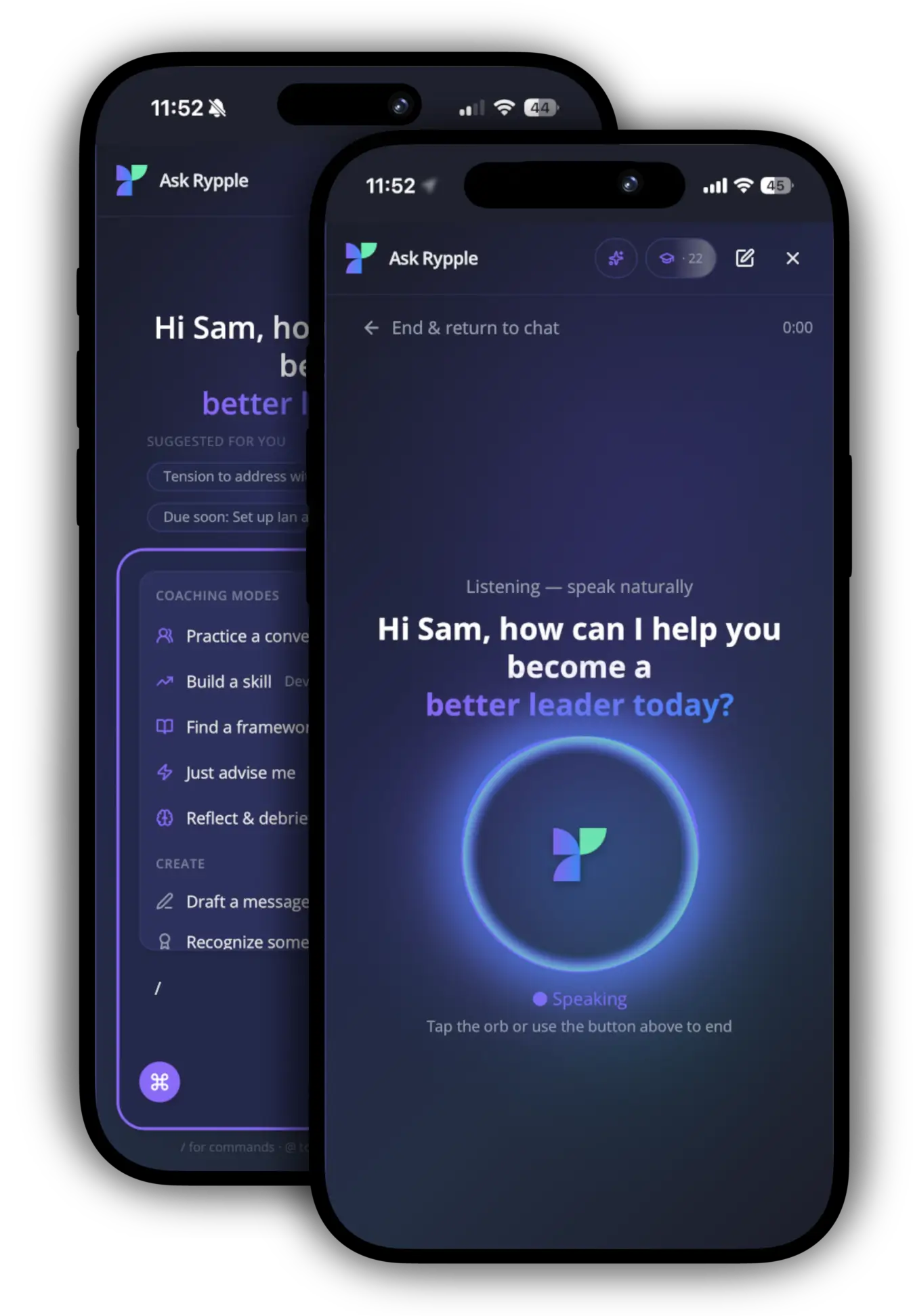 Ask Rypple — an always-on leadership coach by voice or text